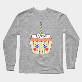 Fluffy cupcake Long Sleeve T-Shirt